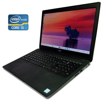 Ноутбук Б-класс Dell Latitude 3500 / 15.6" (1366x768) TN / Intel Core i5-8265U (4 (8) ядра по 1.6 - 3.9 GHz) / 8 GB DDR4 / 256 GB SSD / Intel UHD Graphics 620 / WebCam / Win 11 Pro б/у