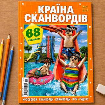 Кроссворды Страна Сканвордов рус. язык №9/2025