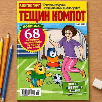Кроссворды Тещин Компот рус. язык №13/2025