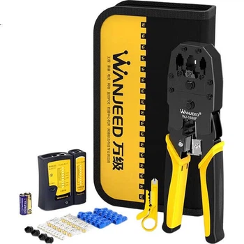 Кримпер для сетевого кабеля WANJEED WJ-1688F, для RJ45, с резаком