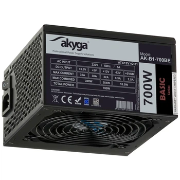 Блок живлення Akyga AK-B1-700BE Black