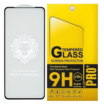 Защитное стекло Lion для Xiaomi Redmi Note 11 Full Glue, с черной рамкой