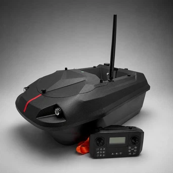 Карповий катер кораблик катамаран для риболовлі завезення прикормки Flytec з GPS на 100 точок 1 бункер | круїз-контроль автопілот | Батарея 15600 mAh | Кораблик для риболовлі