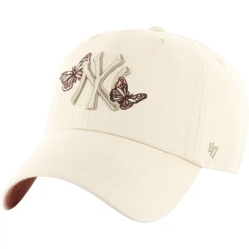 Кепка женская 47 Brand NEW YORK YANKEES ICON ALT бежевая ICACL17GWS-NT