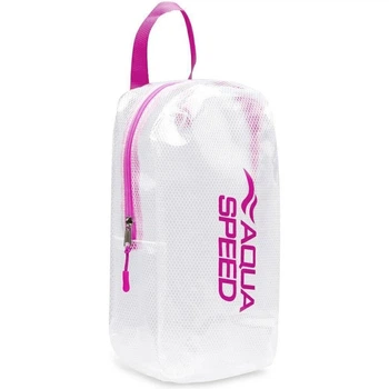 Косметичка Aqua Speed DRY POUCH S 3L прозрачно-бело-розовая 757-03