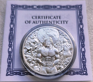 Срібна монета Сага про Бьодвара 2026 від Germania Mint (Bödvar Saga: Loss)