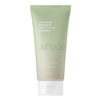 Очищающая маска-пенка с цинтелой и пантенолом AROCELL Cica Repair Panthenol Pack-to-Foam Cleanser 120 г