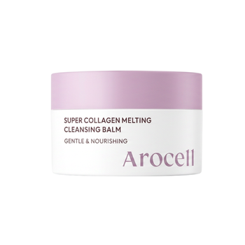 Бальзам для глубокой очистки с коллагеном и пептидами мини AROCELL Super Collagen Melting Cleansing Balm 15 г