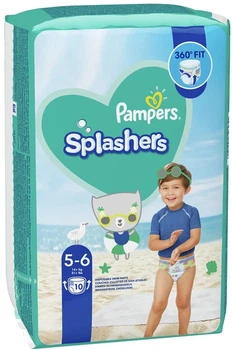 Трусики для плавання Pampers Splashers Розмір 5-6 (14+ кг) 10 шт