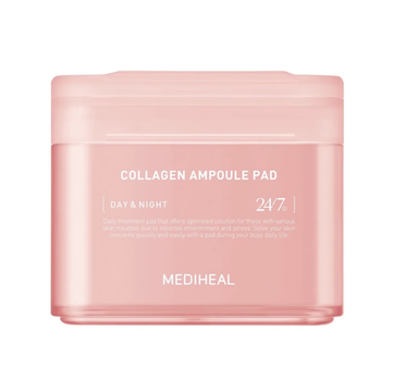Тонер-пады с коллагеном для увлажнения кожи Mediheal Collagen Ampoule Pad 100 шт