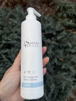 Молочко для вмивання Smart4Derma Aquagen Omega для сухої та чутливої шкіри 250 мл