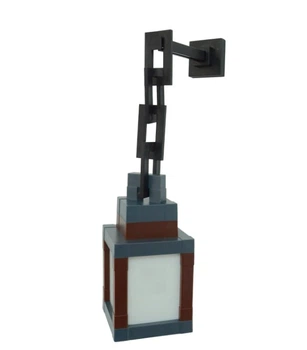 Нічник ліхтарик з ланцюгом Майнкрафт Minecraft QL-NL99 з пультом на акумуляторі USB