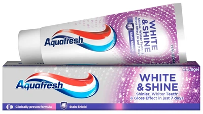 Зубна паста Aquafresh Сяюча Білизна 100 мл (5054563205490)