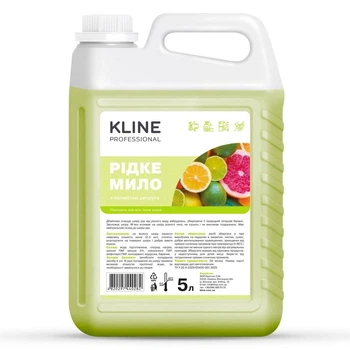 Рідке мило з ароматом цитрусу 5л KLINE