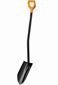 Лопата штыковая удлиненная 126.5 см сталь для садовых работ Fiskars FK-2862
