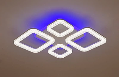 Потолочная люстра VALESO 55737/2+2 белая, LED 104W