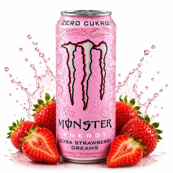 Енергетичний напій Monster Energy Ultra Strawberry Dreams 500 ml енергетик