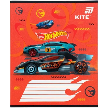 Зошит учнівський Hot Wheels Kite HW26-235 12 аркушів Різнокольоровий shop (4063276363923)
