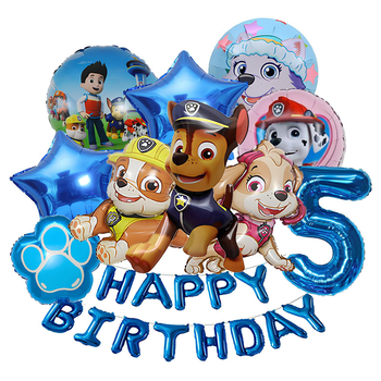 Набор Из Шаров Щенячий Патруль Happy Birthday