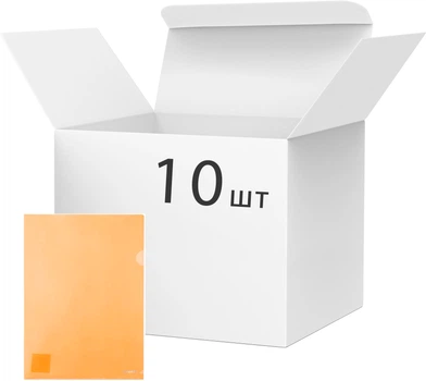 Набор папок-уголков Axent А4 10 шт (1434-28-A)