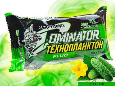 Технопланктон CARPTRONIK (Prof Montazh) Огурец DOMINATOR FLUORO 2×90 г