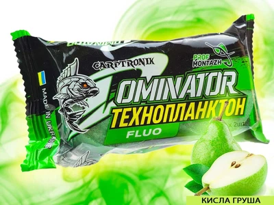 Технопланктон CARPTRONIK (Prof Montazh) Кисла груша DOMINATOR FLUORO 2×90 г