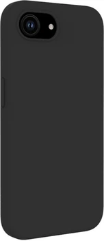 Etui plecki Evelatus Premium MagSafe Soft Touch Silicone Case do Apple iPhone 17e Black (EVEAPP17EPMSTSB)