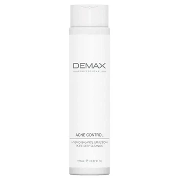 Молочко для лечения демодекоза и акне Demax Acne Control Hydro Balance Emulsion Pore Deep Cleaning 250 мл