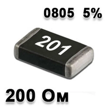 Резистор SMD 200R 0805 5% - 737080