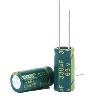 Конденсатор CD110 330uF 63V 10*20 105C [Low ESR] - 740541