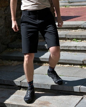 Мужские велошорты для комюта ARTEFACTA Knight размер S DWR (черный) slim fit