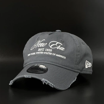 Сіра кепка New Era Wash Distress 9TWENTY A-Frame 60856356