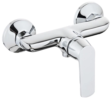 Смеситель для душа Globus Lux Laguna GLA-0105N латунный вертикальный для ванны и душа с ручной лейкой
