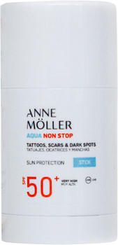 Przeciwsłoneczny sztyft Anne Aqua Moller Non Stop SPF50+ 25 g (8436034372714)