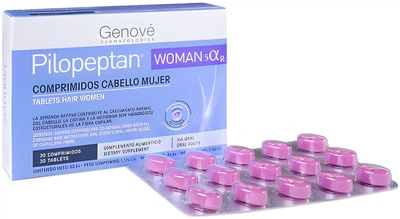 Suplement diety Genove Pilopeptan Woman 5-Alfa-R 30 tabletek (8423372800467)