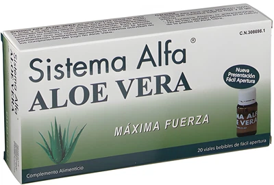 Suplement diety Pharma OTC Sistema Alpha Aloe Vera 20 ampułek (8436017721225)