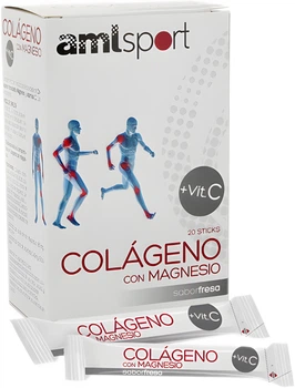 Suplement diety Ana Maria Lajusticia Amlsport Colageno Con Magnesio 20 saszetek (8436000680621)