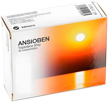 Suplement diety Bensana Ansioben 5-HTP (hydroksytryptofan) 45 tabletek (8435045201075)