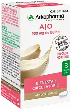 Suplement diety Arkopharma Arkocapsulas Garlic Czosnek dla wsparcia krazenia 48 kapsulek (8470003012676)
