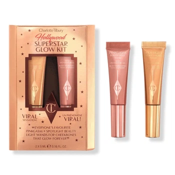Набор хайлайтера и румян Charlotte Tilbury Hollywood Superstar Glow Kit (2x5 ml)
