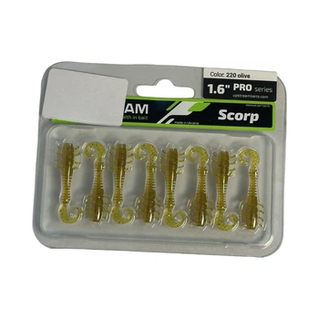 Силікон UPSTREAM Scorp 1.6" (8шт.) #220 olive ,SCO1.6_220