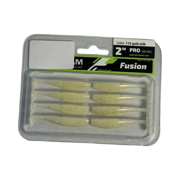 Силикон UPSTREAM Fusion 2" (8шт.) #110 gold milk ,FUS2_110