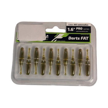 Силикон UPSTREAM Darts Fat (10шт.) #495 watermellon ,DARF1.6_495