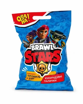 Кукурудзяні палички Brawl Stars 100г
