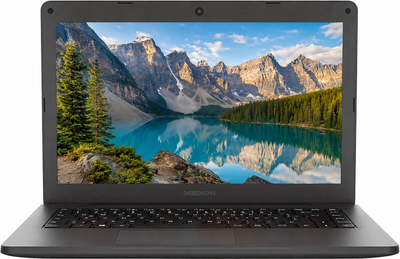 Ноутбук 14" Medion (Lenovo Group) E14410 | Intel Core i3-1005G1 | RAM DDR4 4 ГБ | SSD 128 ГБ | Intel Graphics | LTE | LAN (RJ-45) | HDMI + VGA | Win11 (5290) - Уцінка