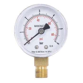 Манометр радиальный Thermo Alliance Standart 1/4" 6 бар 50мм (SD1706B)