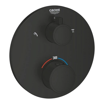 Смеситель для душа Grohe Grohtherm термостатический, черный матовый (1022082430)