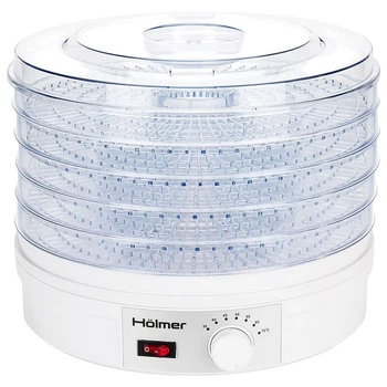 Сушилка для продуктов Holmer HFD-30W, 5 поддонов, 300 Вт - 736502