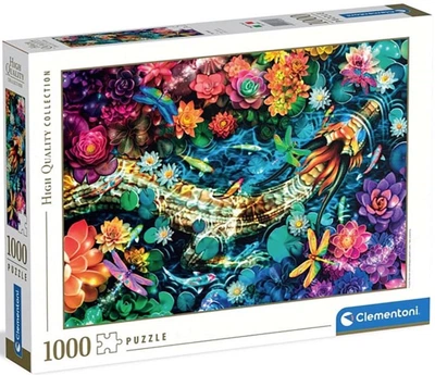 Пазли Clementoni High Quality Collection - Річка з рибками Кої, Японія / Tate Licensing / 1000 елементів (39892)