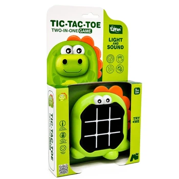 Детская игра Tic-Tac-Toe со светом и звуком 15x4x26,2 см разноцветная